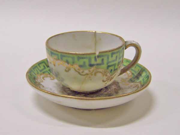 miniature cup & saucer